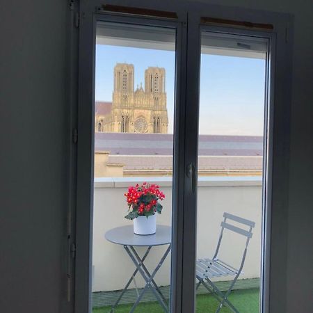 Studio Cosy Vue Cathedrale Reims Eksteriør billede